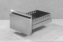 Drawer with rails - set