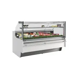 Kyldisk Barcelona rak front, 3125x1150x1290mm, med kylförvaring under