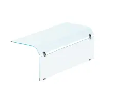 Välvt glas till brygga - stängd front