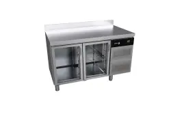 Kylbänk med 2 glasdörrar - Advance - 1342x700x850mm - Fagor