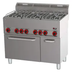 Gasspis 6 med elektrisk varmluftsugn - RM Gastro
