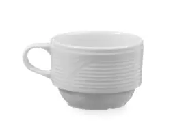 Coffee cup - 170 ml Saturn white porcelain