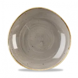 Churchill Stonecast Grey Round Trace Bowl 25,3cm