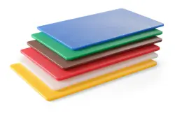 Skärbräda brun HACCP Gastronorm 1/2