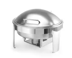 Chafing dish rund satin finish