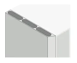 Värmesköld för vänster sidovägg - XS