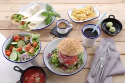 Djup tallrik - emaljerad 220 mm