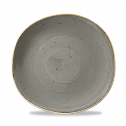 Churchill Stonecast Grey Round Trace Tallrik 26,4cm