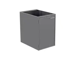 Skåpsmodul, vänsterhängd dörr