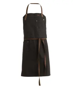 RAW Bröstlappsförkläde - Svart - Kentaur