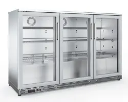 Backbar rostfri 3 dörr - 1375x565x900mm - Fagor