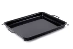 Baking tray enamelled - in 590x470x50 mm