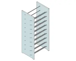 Vinställ/inredning i metakrylat