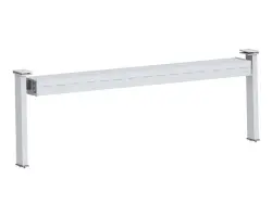 Brygga med ljus, keramiska värmelampor och fyrkantig fot - till rakt eller välvt glas