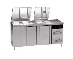 Saladette 3 dörrar - 1792x700x850mm - Fagor