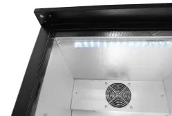 Back bar refrigerator - single door - 118L