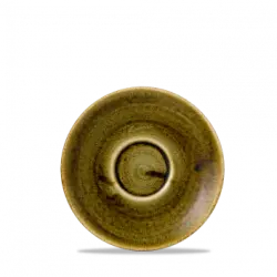 Churchill Stonecast Plume Green Cappuccino Saucer 15,6cm