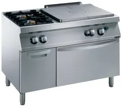 GASHÄLLSPIS + 2 BRÄNNARE + GASUGN 1200MM - Zanussi