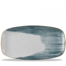 Churchill Stonecast Accents Blueberry Chefs Oblong Tallrik 18,9x35,5cm