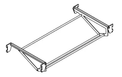 Skråhylla till vindisplay