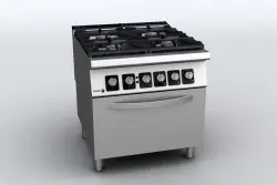 Gasspis 4 brännare och elektrisk ugn