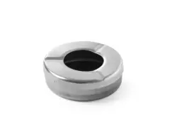 Ashtray with lid s/s 90 mm