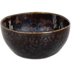 Djup tallrik Petrol Eccentric 11 cm