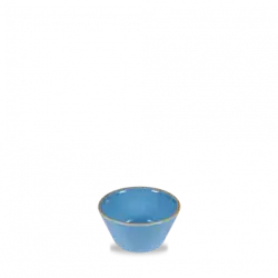 Churchill Stonecast Cornflower Blue Sauce Dish 9cl