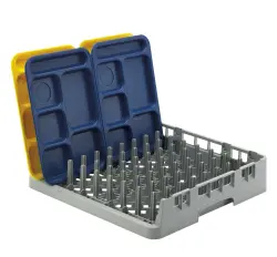 Diskkorg för brickor 1 sida öppen 50x50 - Cambro OETR314