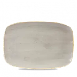 Churchill Stonecast Grey Oblong Chefs Tallrik 23,4x34,4cm