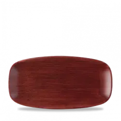 Churchill Patina Red Rust Chefs Oblong Tallrik 29,8x15,3cm
