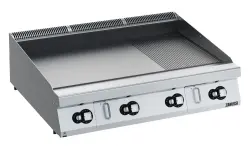 GAS STEKHÄLL SLÄT/RÄFFLAD 1200MM - SCRATCH RESISTANT CHROMIUM - Zanussi