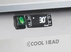 Grillkylbänk med 8 lådor - 2239x700x650 mm