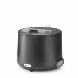 Soppvärmare UNIQ 8 l svart 230V 500W