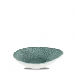 Churchill Raku Topaz Blue Round Round Dish 16,8x18,5cm