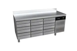 Kylbänk med 9 lådor - Advance - 1800x700x850mm - Fagor