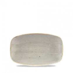 Churchill Stonecast Grey Oblong Chefs Tallrik 12,1x20cm