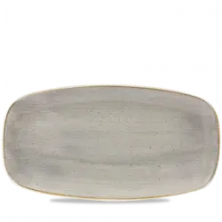 Churchill Stonecast Grey Chefs Oblong Tallrik 29,8x15,3cm