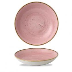 Churchill Stonecast Petal Pink Evolve Djup Tallrik 24,8cm
