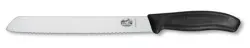 Victorinox - Brödkniv 21 cm vågtandad svart