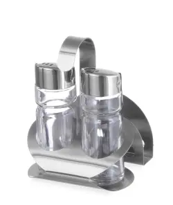 Condiment set 3-piece - pepper, salt, napkins