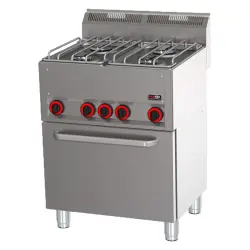 Gasspis 4 med elektrisk varmluftsugn - RM Gastro