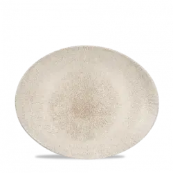 Churchill Raku Agate Grey Orbit Oval Tallrik 27cm X 22,9cm
