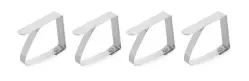 Table cloth clamp s/s 18/0