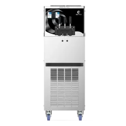 Uppstart av mjukglassmaskin