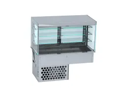 Kylbrunn med kylmonter 3 hyllor - självplock - 1115x720x1430mm