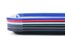 Bricka, brun, i plast från Hendi