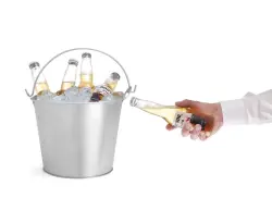Beer bucket - 230x180 mm met opener