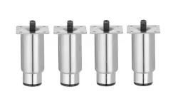 Set med 4 fot för kyl och frys, HENDI, 4 st