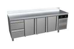 Kylbänk med lådor - välj antal lådor - Advance - 2250x700x850mm - Fagor